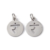 Non-Tarnish 304 Stainless Steel Charms STAS-Q201-T449P-1