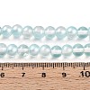 Baking Paint Transparent Glass Beads X1-DGLA-N011-6mm-05-4