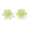 Spray Paint ABS Plastic Imitation Pearl Beads MACR-N013-001E-2