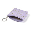 Polka Dot Corduroy Wallets AJEW-N003-22-3