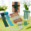 4 Rolls 4 Colors Polyester Raw Edged Ribbon OCOR-NB0001-81A-5
