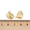 Ocean Theme Brass Charms KK-F902-07A-G-3
