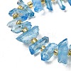 Natural Quartz Crystal Beads Strands G-F800-C16-3