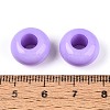 Opaque Acrylic European Large Hole Beads SACR-N019-03F-3