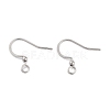 316 Surgical Stainless Steel Earring Hooks STAS-P220-13P-1