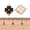 Double Side Color Acrylic Connector Charms KK-P289-04G-01-3