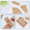 100Pcs Cardboard Jewelry Display Cards for Keychain CDIS-PH0001-59B-5