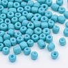 12/0 1.5~2mm Baking Paint Glass Seed Beads Loose Spacer Beads X-SEED-S001-K10-1