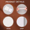 2 Sets 2 Styles Removable Plastic & Traceless Glue Hook and Loop Fastener DIY-CN0003-18-6