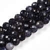 Natural Cordierite/Iolite/Dichroite Beads Strands G-S345-6mm-27-1