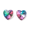 Faceted Glass Charms RGLA-L026-B07-2