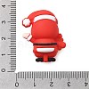 Christmas Theme Silicone Focal Beads SIL-L007-01B-3