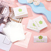 100Pcs Rectangle Clear Polypropylene Cellophane Bags CDIS-TA0001-37C-6