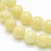 Natural Mashan Jade Round Beads Strands X-G-D263-8mm-XS06-2