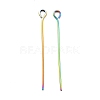 Ion Plating(IP) 304 Stainless Steel Eye Pins STAS-E156-01M-03-2