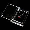 Acrylic Presentation Box ODIS-WH0027-03-3