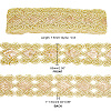 Rhombus Pattern Polyester Ribbon OCOR-WH0079-17A-2