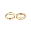 304 Stainless Steel Open Jump Rings STAS-O098-01G-18-01-2