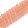 Transparent Glass Beads Strands X-EGLA-A044-T8mm-MD21-1