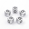 Plated Acrylic Beads X1-PB43C9308-O-1