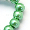 Baking Paint Glass Pearl Bead Strands HY-Q003-3mm-69-3