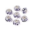 Opaque Resin European Beads RESI-N044-03S-03-1