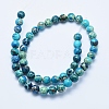 Natural Imperial Jasper Beads Strands G-A175B-8mm-03-2