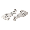 Non-Tarnish 304 Stainless Steel Pendants STAS-L020-016P-2