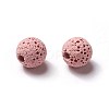 Unwaxed Natural Lava Rock Beads X-G-F325-8mm-A07-2