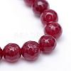 Natural White Jade Bead Strands G-R346-4mm-02-2