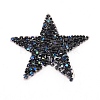 Star Glitter Hotfix Rhinestone DIY-WH0301-92B-01-2