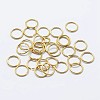925 Sterling Silver Saw Cut Open Jump Rings STER-F036-02G-0.8x4mm-1