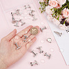 DIY Blank Dome Cufflinks Making Kits DIY-HY0001-80-3