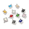 Alloy Glass Pendants ALRI-C007-01P-1