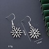 Brass & Alloy Dangle Earrings FS-WG95800-06-1