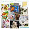 Self-adhesion Polystyrene Foam Board AJEW-WH0481-463B-5
