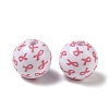 Printed Opaque Acrylic Beads AC-CBA6329-01A-02-1