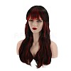 Two Tone Long Curly Synthetic Wigs OHAR-I017-03-2