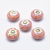 Handmade Polymer Clay European Beads CLAY-K002-C19-1