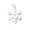 925 Sterling Silver Pendants STER-Q003-01F-S-1