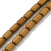 Electroplated Synthetic Non-magnetic Hematite Beads Strands G-Z032-I02-10F-1
