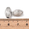 Textured 304 Stainless Steel Beads STAS-I358-11P-05-3