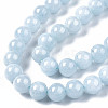 Natural Chalcedony Beads Strands G-S333-12mm-004-3