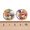304 Stainless Steel Pendants STAS-C146-02G-02-3