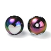 UV Plating Rainbow Iridescent Acrylic Beads X1-OACR-F004-09A-3