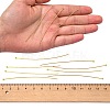 100Pcs Brass Ball Head Pins KK-YW0002-42G-3