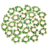 30Pcs Alloy Enamel Bead Frame FIND-DC0002-48-3
