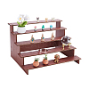 5-Tier Wood Semicircle Dessert Display Risers ODIS-WH0030-182A-1