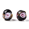 Luminous Handmade Gold Sand Lampwork Beads LAMP-T021-03I-3