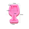 Wine Glass Shape DIY Pendant Silicone Molds SIMO-PW0001-325N-1